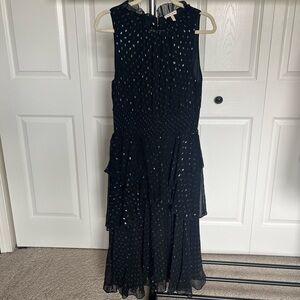 Elegant Black Sleeveless Dress